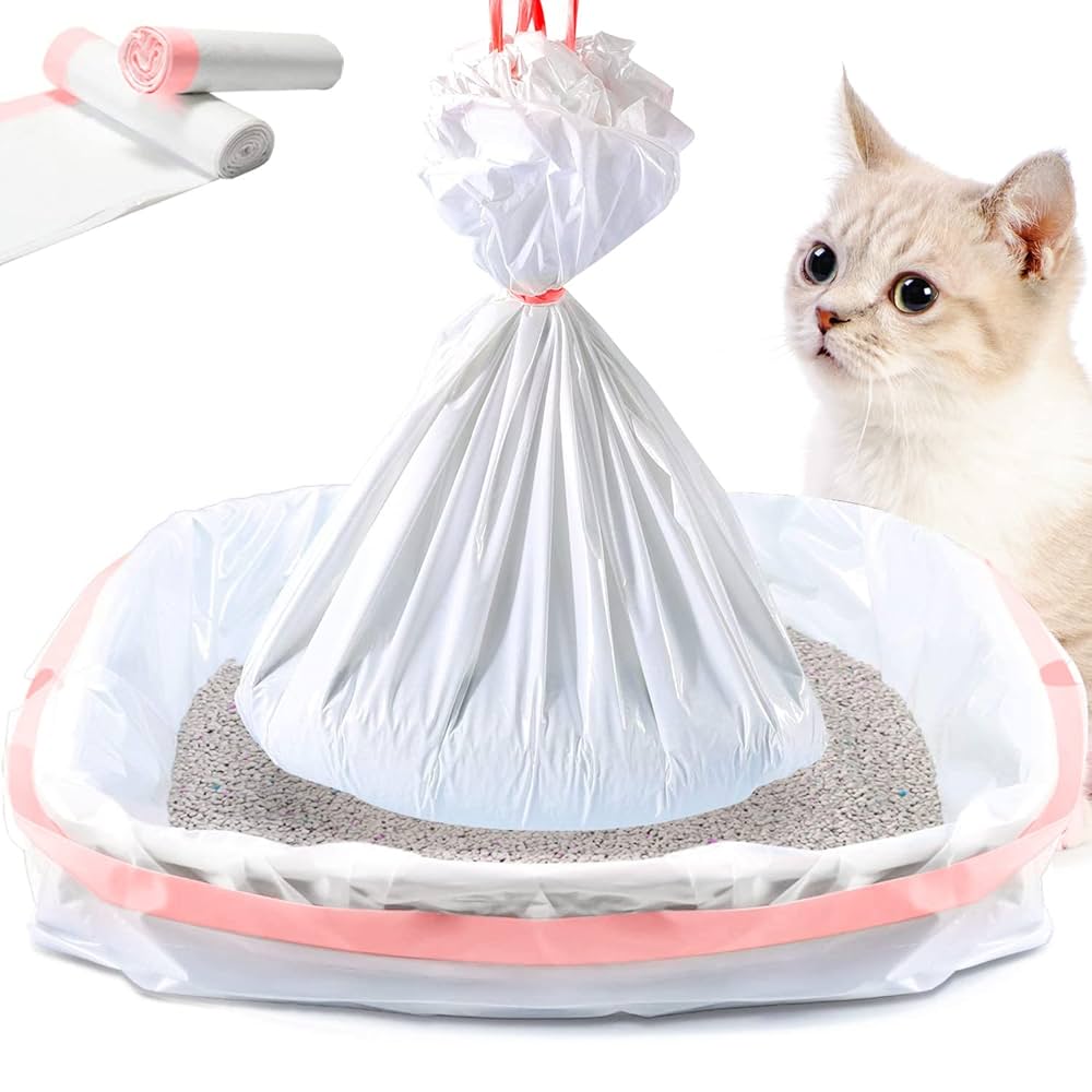 PetSnowy 猫 トイレ専用ゴミ袋 120枚 楽天市場】PetSnowy 猫 トイレ専用ゴミ袋 猫トイレ 自動 ゴミ箱