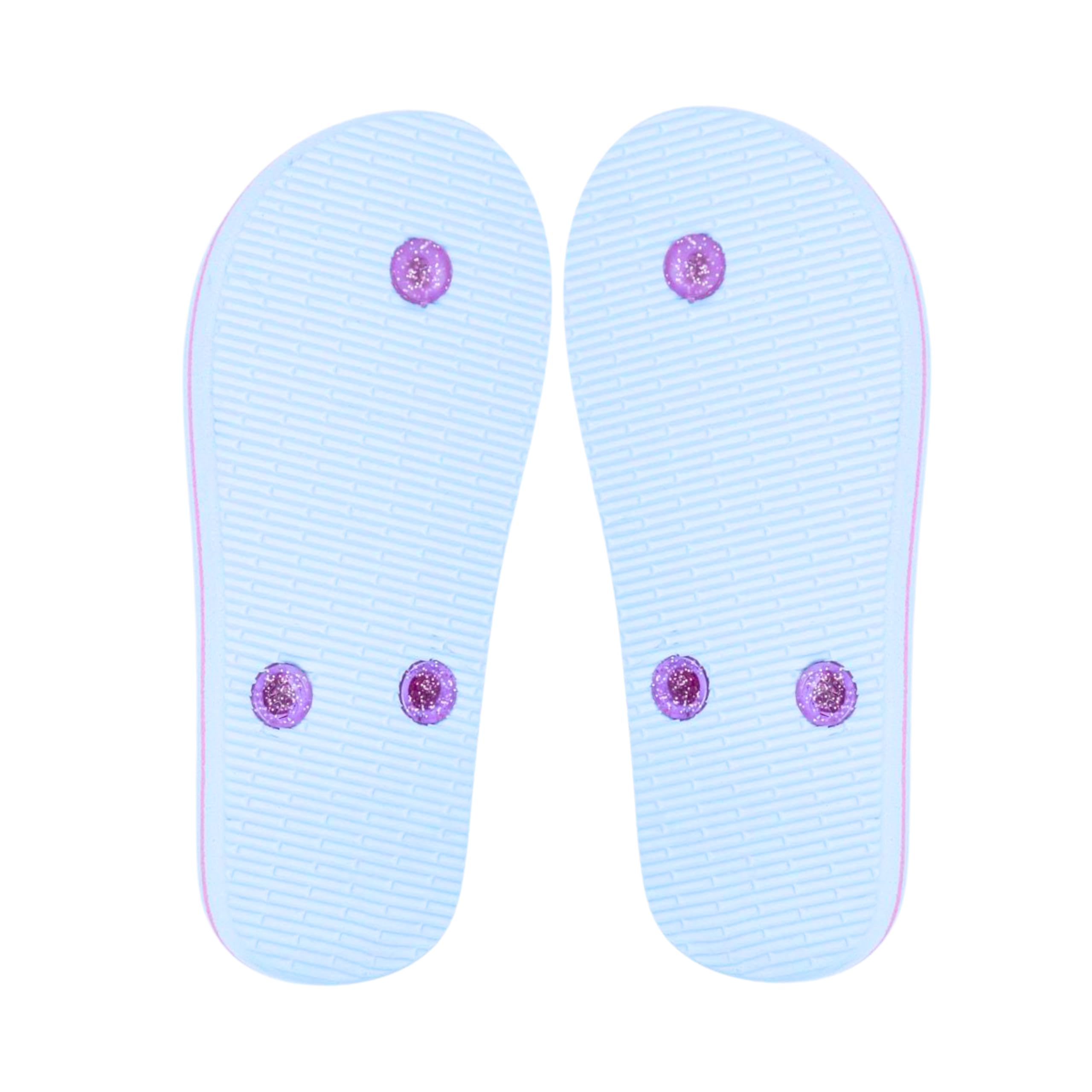 Disney Stitch Flip-Flops für Mädchen, Sommer Sandalen Zehentrenner mit Stitch und Angel, Größe EU 28/29, D-LS-6369
