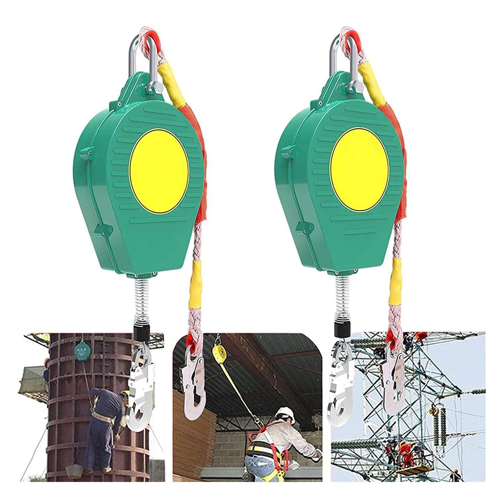 Buy 2 Pieces HeavyDuty Self Retracting Lifeline, Telescopic Steel