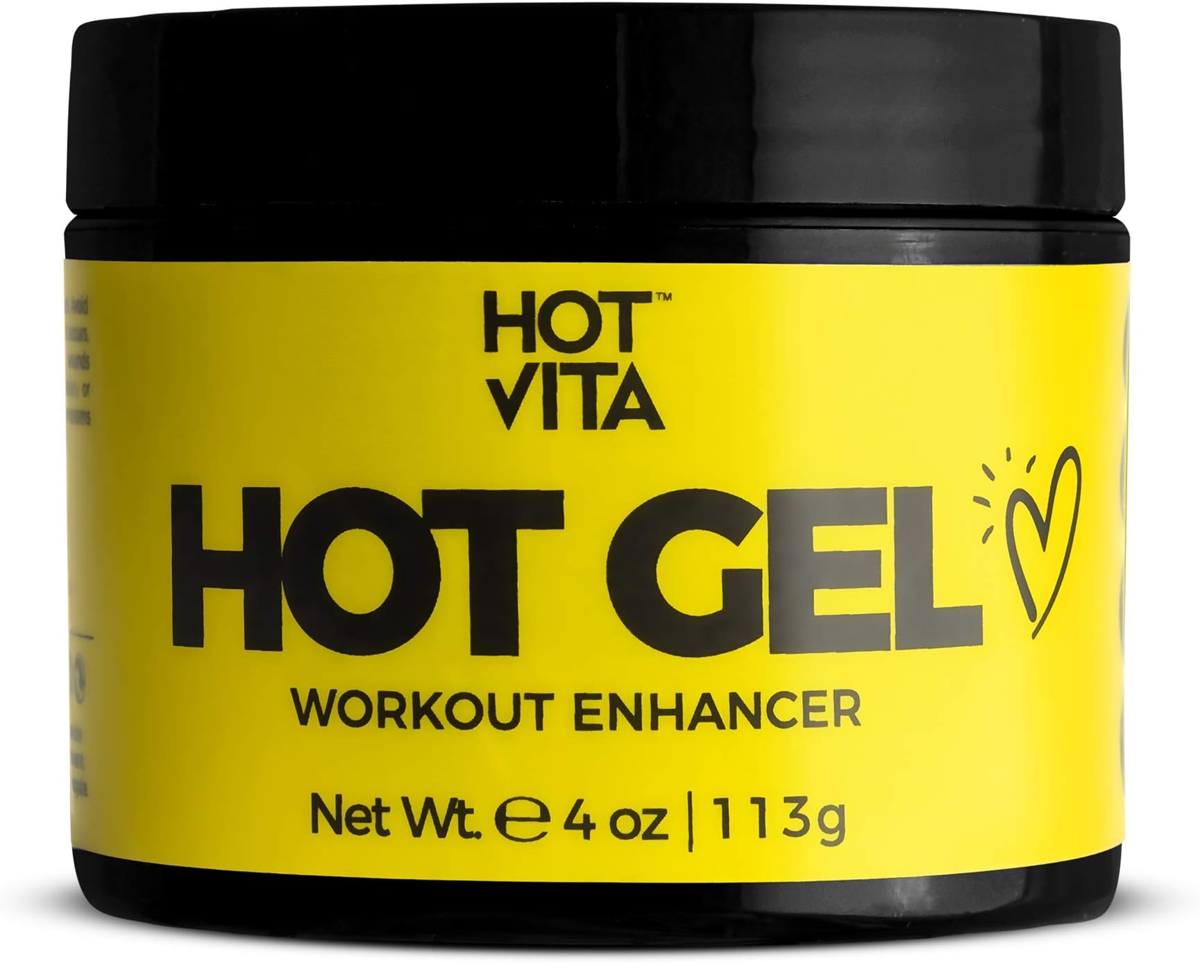 Hot Vita Thermo Active Hot Sweat Gel - Slimming Enhancer Workout Coconut Body Cream (4 Ounce)