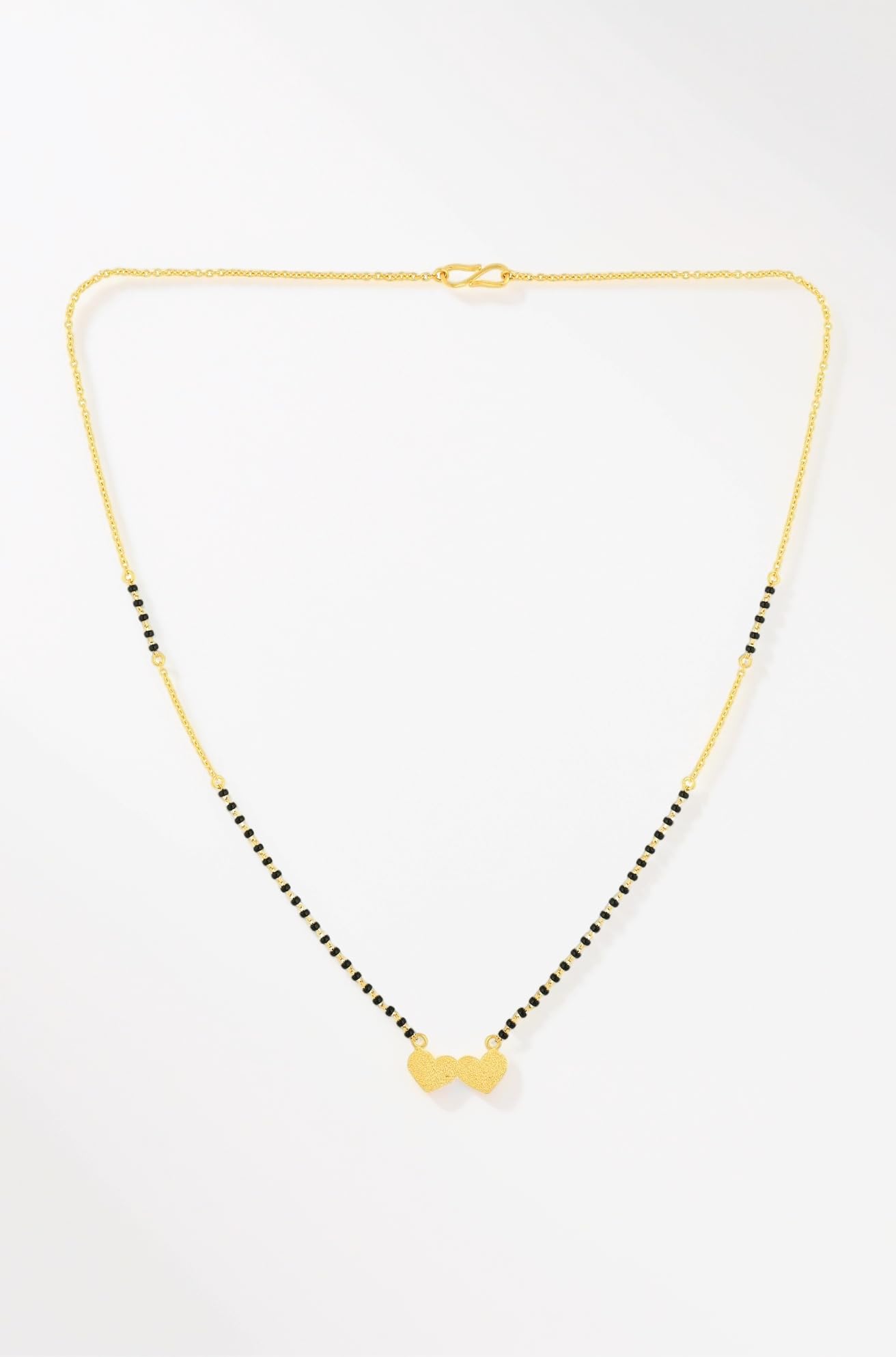 Malabar Gold & Diamonds Yellow Gold Mangalsutra for Women 22k | Gold Mangalsutra 22kt (916) BIS Hallmark Original Gold for Birthday Anniversary & Diwali Gift | Short Mangalsutra for Women Gold