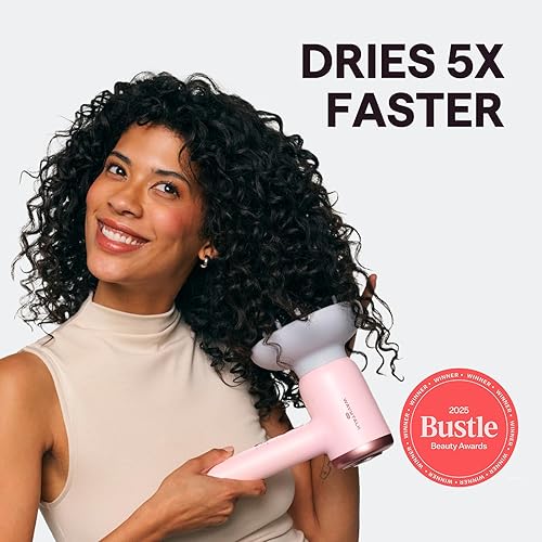 Miniatura 2 de wavytalk Turblow Pro - Secador de pelo de secado rápido con difusor, secador de pelo de alta velocidad con 110,000 RPM, iones negativos