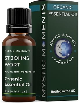 Mystic Moments | St Johns Wort Organic Essential Oil - 5ml - 100% Pure