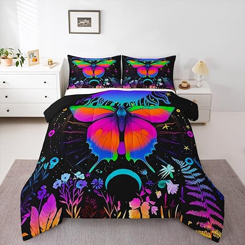 Miniatura 31 de Erosebridal Paino Keys - Juego de ropa de cama tamaño matrimonial con notas musicales de guitarra, rock, edredón para niños, adolescentes, hombres,