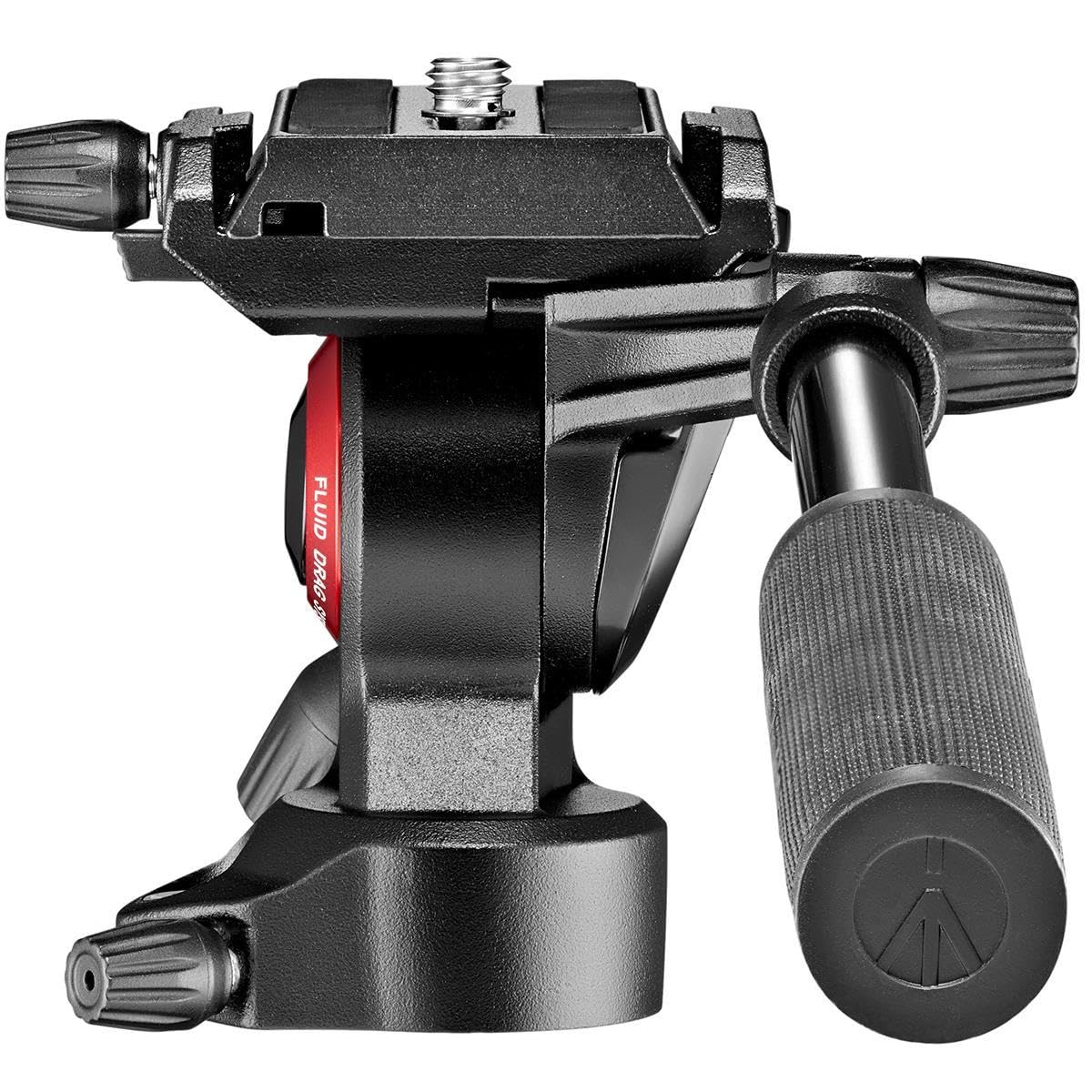 Manfrotto MVH400AHUS Tête vidéo Fluide, légère et Facile à Transporter, Noir