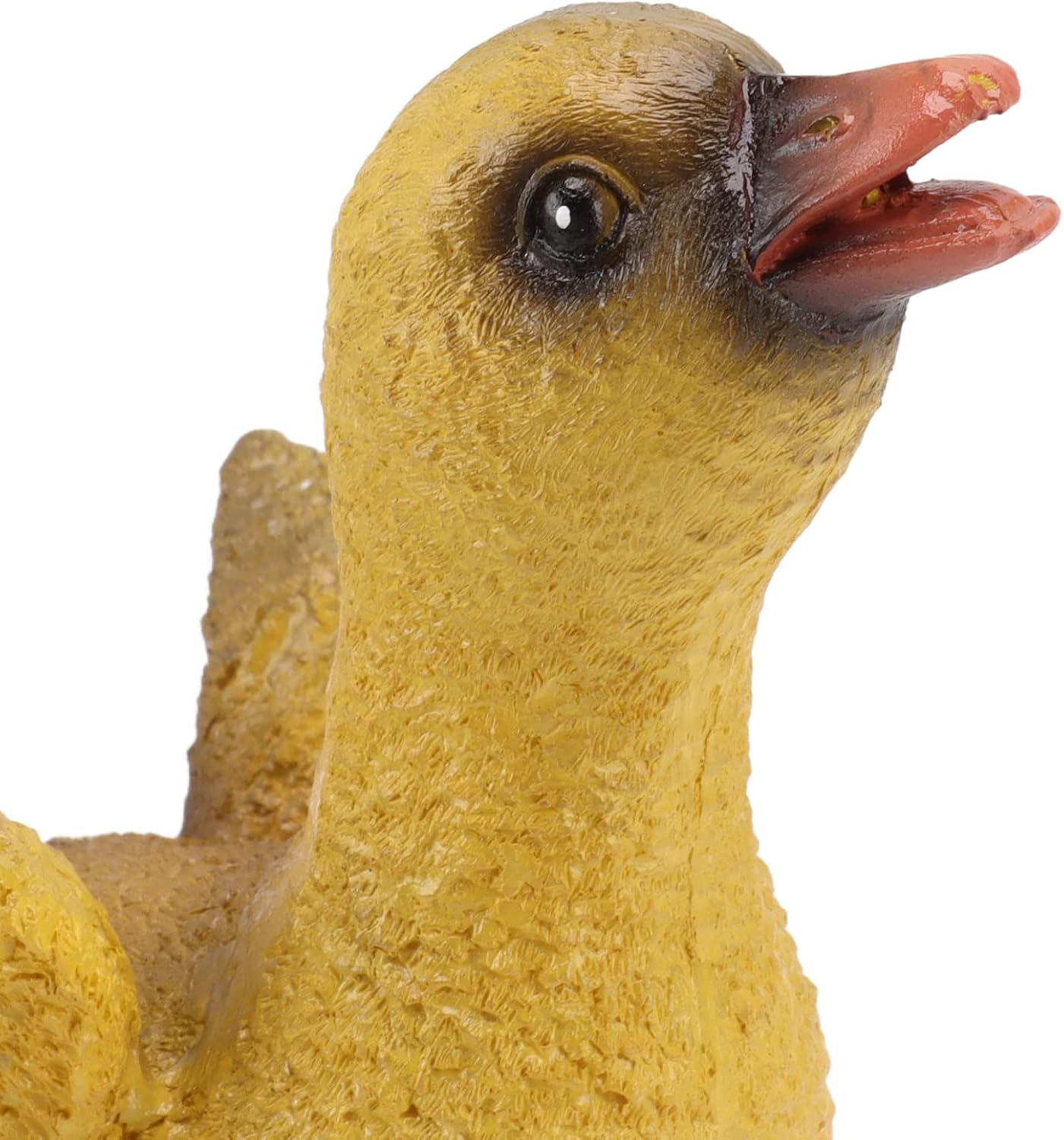 EVTSCAN Resin Duck Figures Garden Decoration - Ducklings Ornament Animal Outdoor Statue, Lifelike Little Duck Sculpture for Desktop Outdoor Garden Decoration(#1)