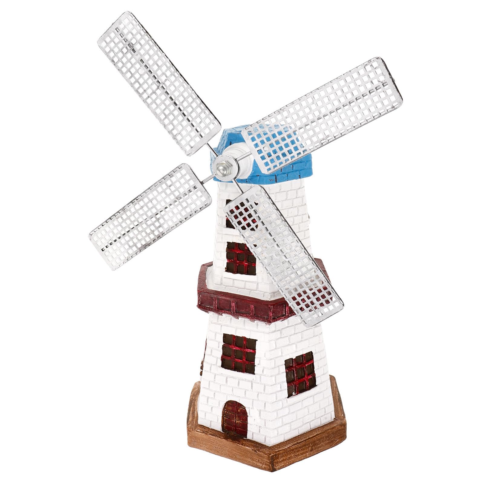 Moulin à vent résine robuste contre la casse décoration maison durable