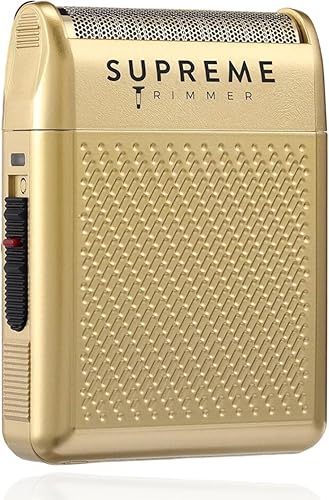 Supreme Trimmer Solo - Afeitadora de una sola lámina para bolsillo Uso inalámbrico de 150 minutos de tiempo de funcionamiento, potente USB-C Mini