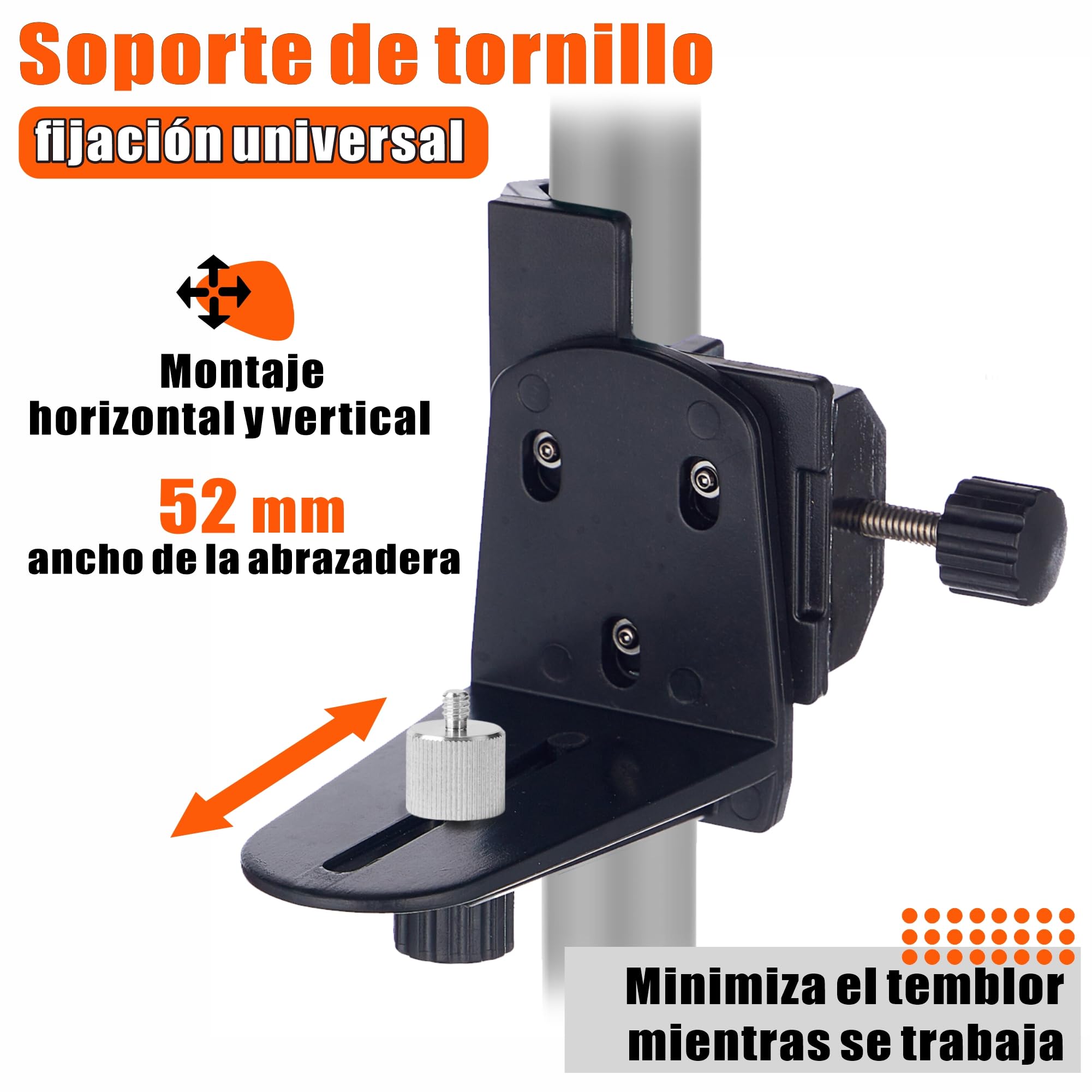 BHS-250 Tripod with 1/4" Threaded Mount for Laser Level and Level