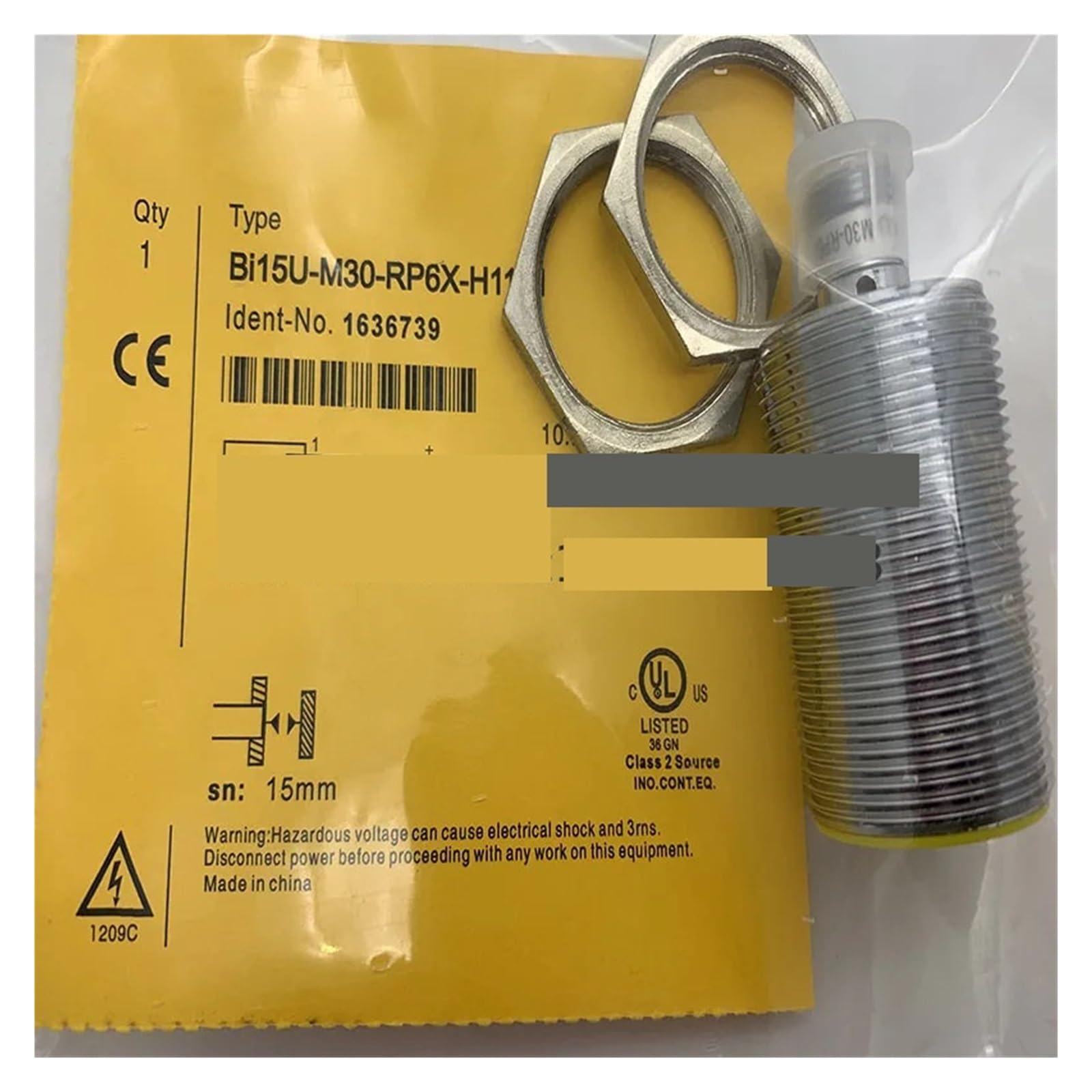 OSHZIKJII Sensor BI15U-M30-RP6X-H1141 proximity switch