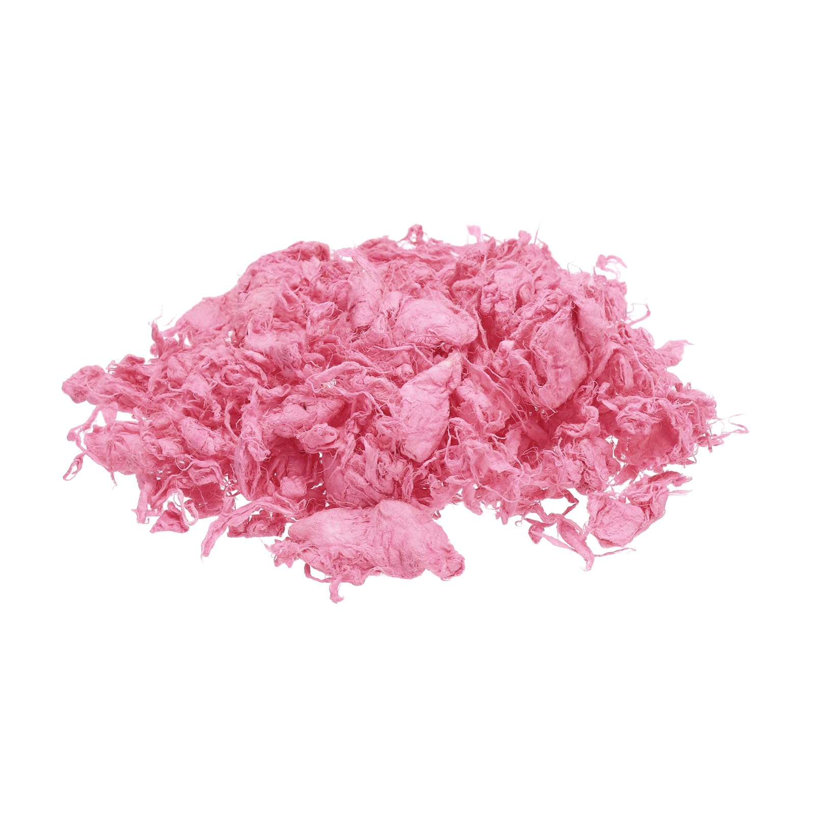 Pâte à papier déshydratée rose pour ateliers DIY en famille le weekend