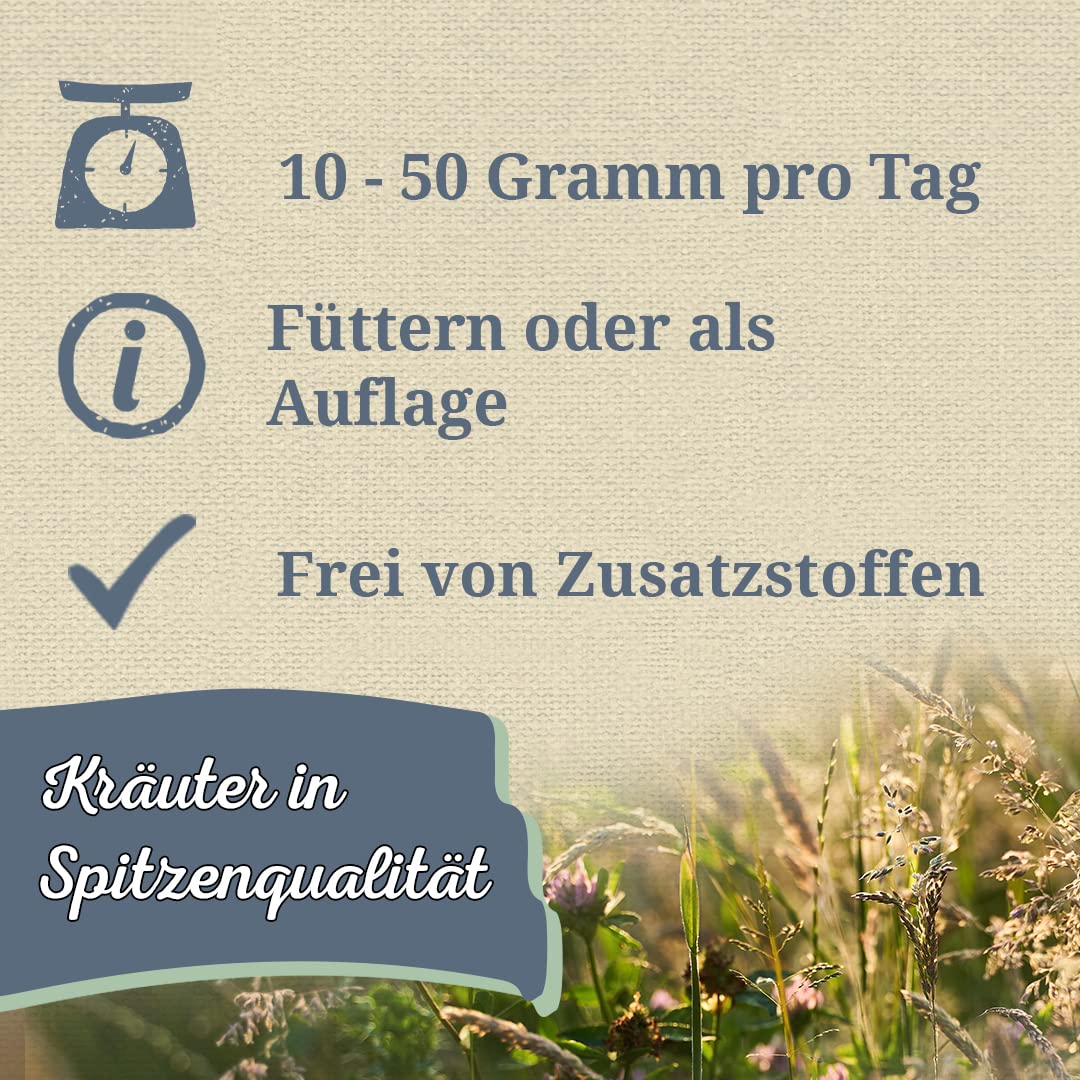 Krauterie Heublumen für Pferde, geschnitten (2000 g)