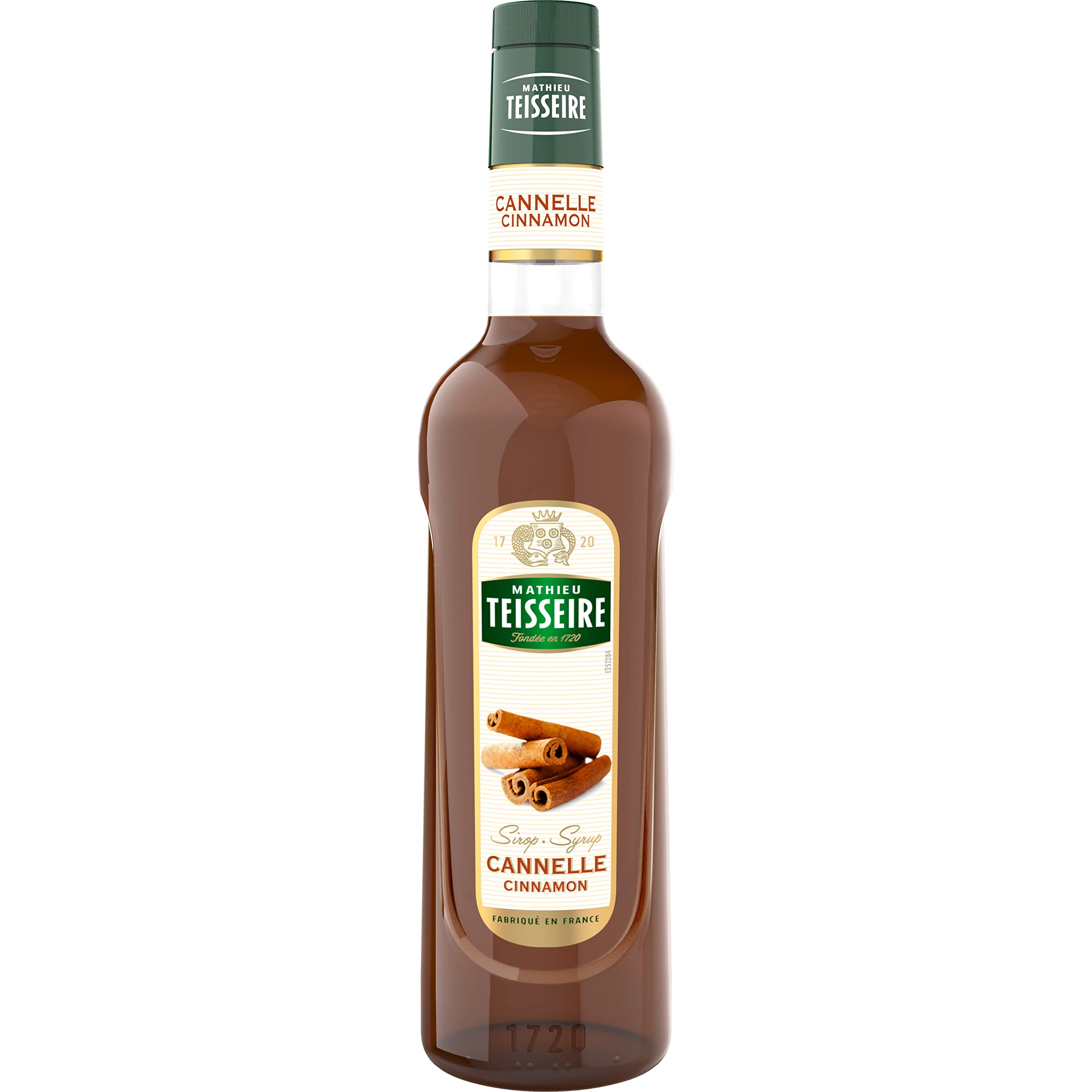 Teisseire Mathieu Cannelle Cinnamon Syrup,33.81 Fl Oz,1000 Ml (B08RSB8V8Z) Amazon Price History, Amazon Price Tracker