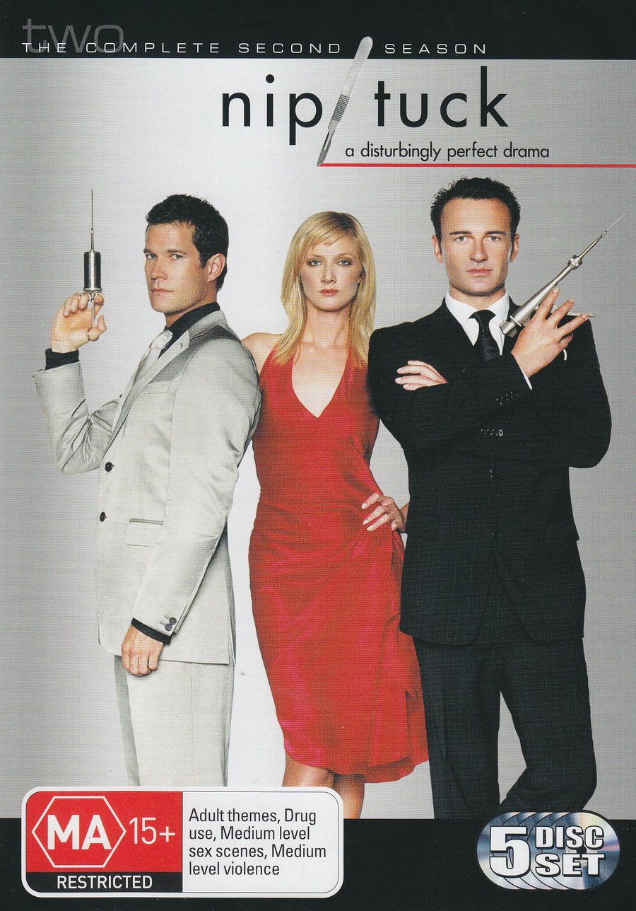 Nip/Tuck Temporada 2 serie de televisión drama médico en 5 DVD Australia
