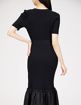 Amazon.co.jp: [グレースコンチネンタル] 2022AW ﾍﾑｷﾞｬｻﾞｰﾆｯﾄﾜﾝﾋﾟｰｽ  