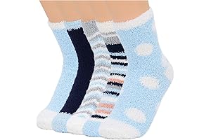 Cozy Blue Fuzzy Socks: The Ultimate Winter Indulgence