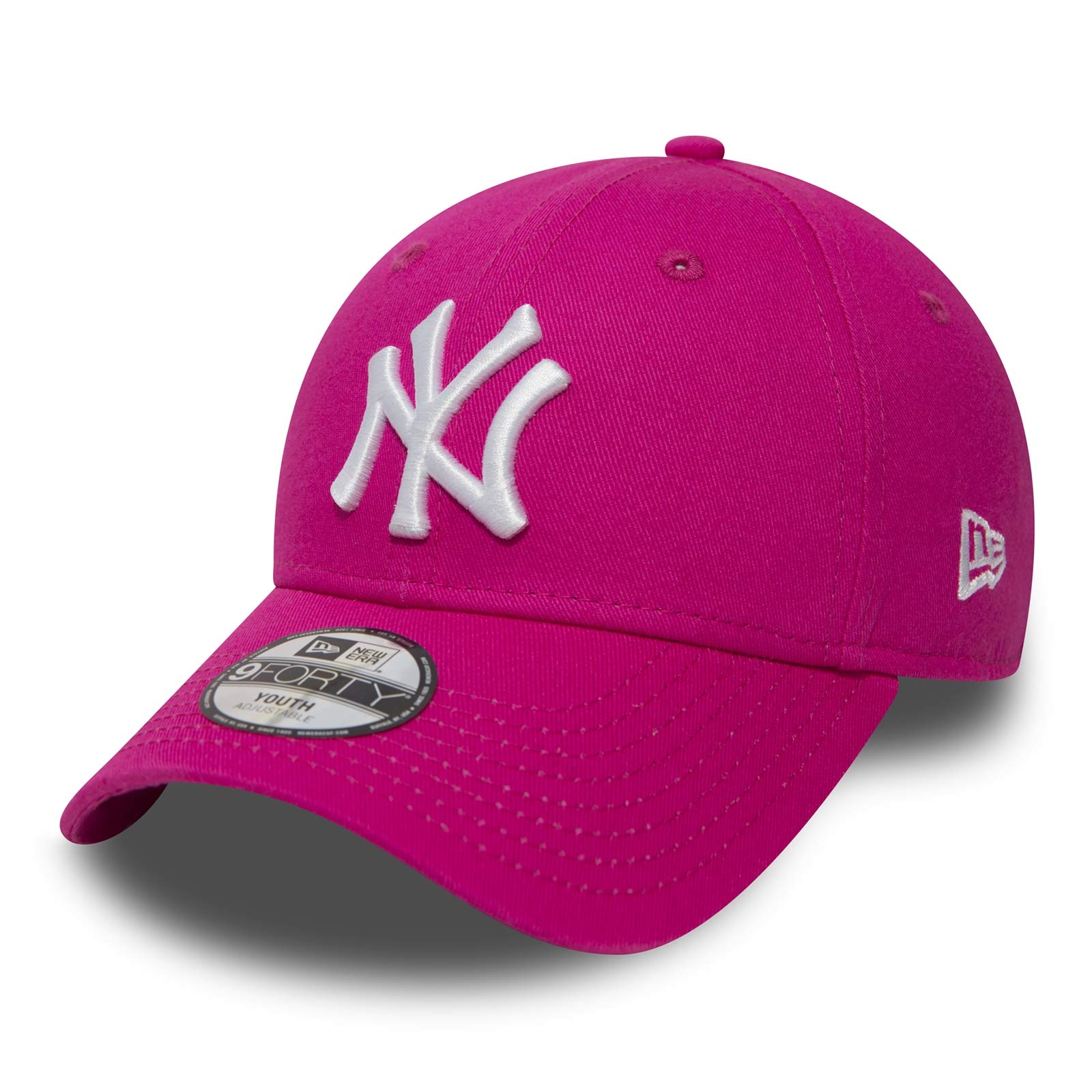 New Era York Yankees Kids 9forty Adjustable MLB League Pink/White - Child