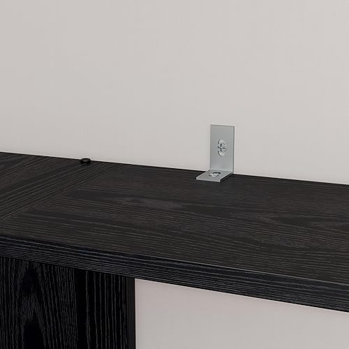 Miniatura 7 de IRONCK Estanterías de 6 niveles con deflectores industriales de esquina grande, estante de almacenamiento para sala de estar, oficina en casa