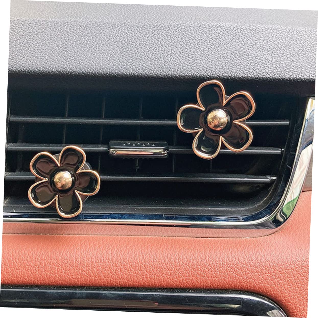 ibasenice 5sets Legierung Auto Auto Air Outlet Vent Clip Auto Air Blossom Auto Vent Clips Nette 6 Stücke * 5