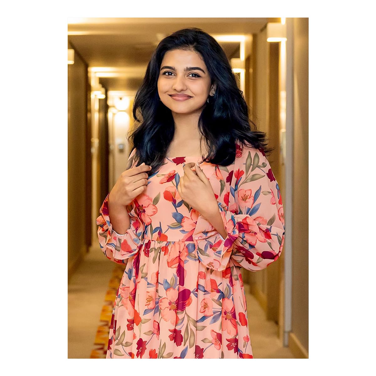 Mamitha Baiju Wall Sticker - Actress Queen - 300GSM - Glossy