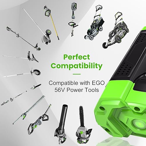Miniatura 4 de Dosctt Baterías de repuesto de 56 V para batería EGO compatible con batería EGO de 56 V BA4200 BA4200T BA2800T BA2800 BA1400T para herramientas