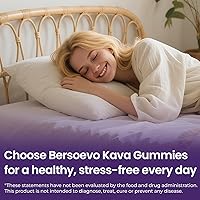 Vista 7 de Gomitas Kava de 500 mg, suplemento de extracto de raíz de kava de alta absorción con 50% de kavalactonas para el estado de ánimo, sueño y estrés
