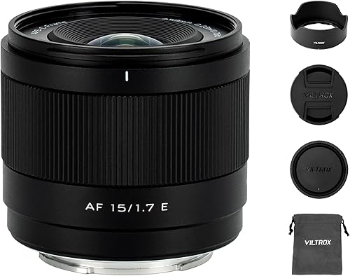 Vista 62 de VILTROX 75mm f/1.2 E Lente para Sony E Mount, Lente PRO 75mm f1.2 de Enfoque Automático de Primera Calidad Compatible para Cámaras sin Espejo Sony E