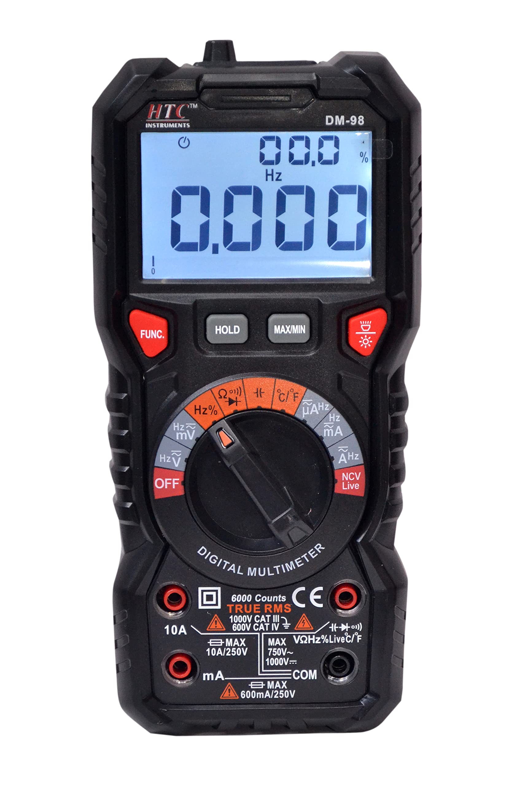 uptodateproducts HTC Instruments DM 98 True Rms Multimeter (B07YV13PXK) Amazon Price History, Amazon Price Tracker