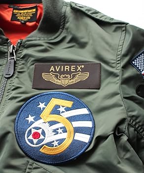 新品同様　AVIREX　サイズXL L-2 5th AIR FORCE オリーブ AVIREX｜メンズ&レディース/オンライン&DEPOT限定/フライト