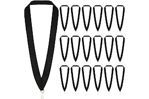 50 Pack Award Medals Ribbons With Snap Clips For Competitions, Sports Meeting and Parties (Black)