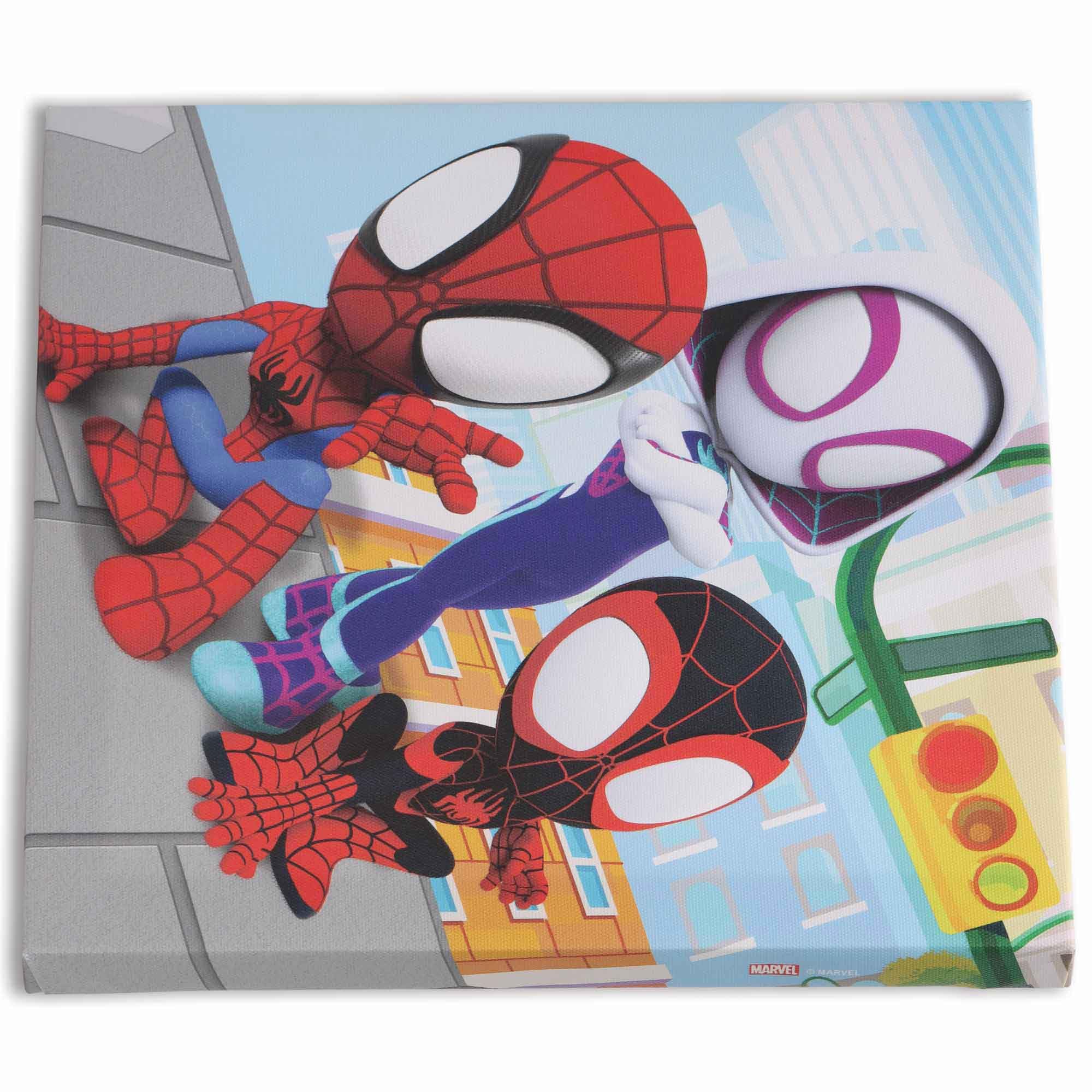 スパイダーマンMARVELミニカード正面