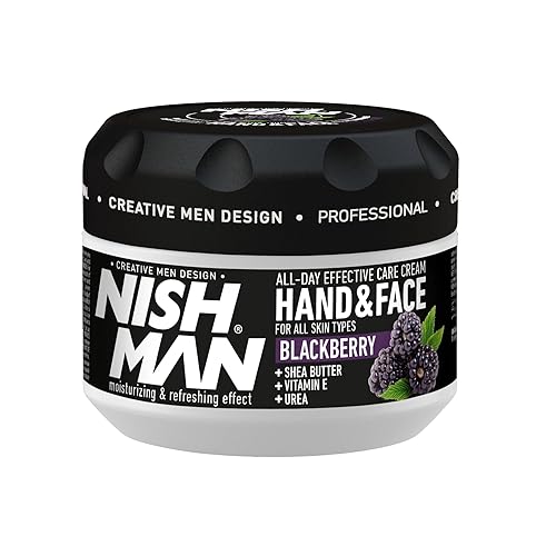 Nishman Crema de manos y rostro Blackberry 10.1 fl oz