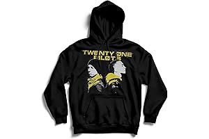 Official Twenty One Pilots Black Band Logo Hoodie Sweatshirt