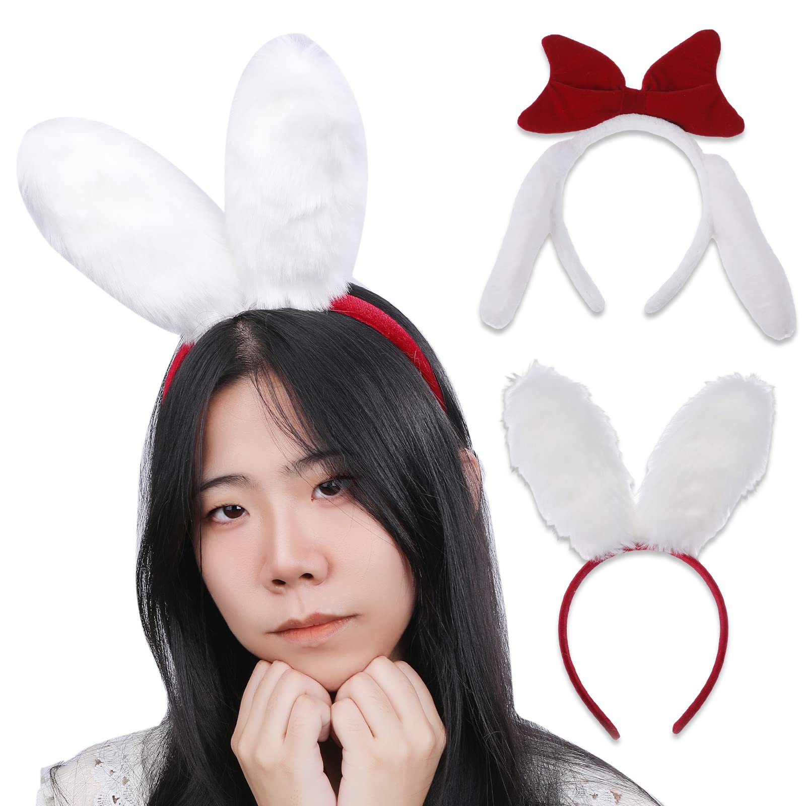 Amazon.co.jp: [CINECE] カチューシャ ウサギの耳 ヘアバンド トラ 耳
