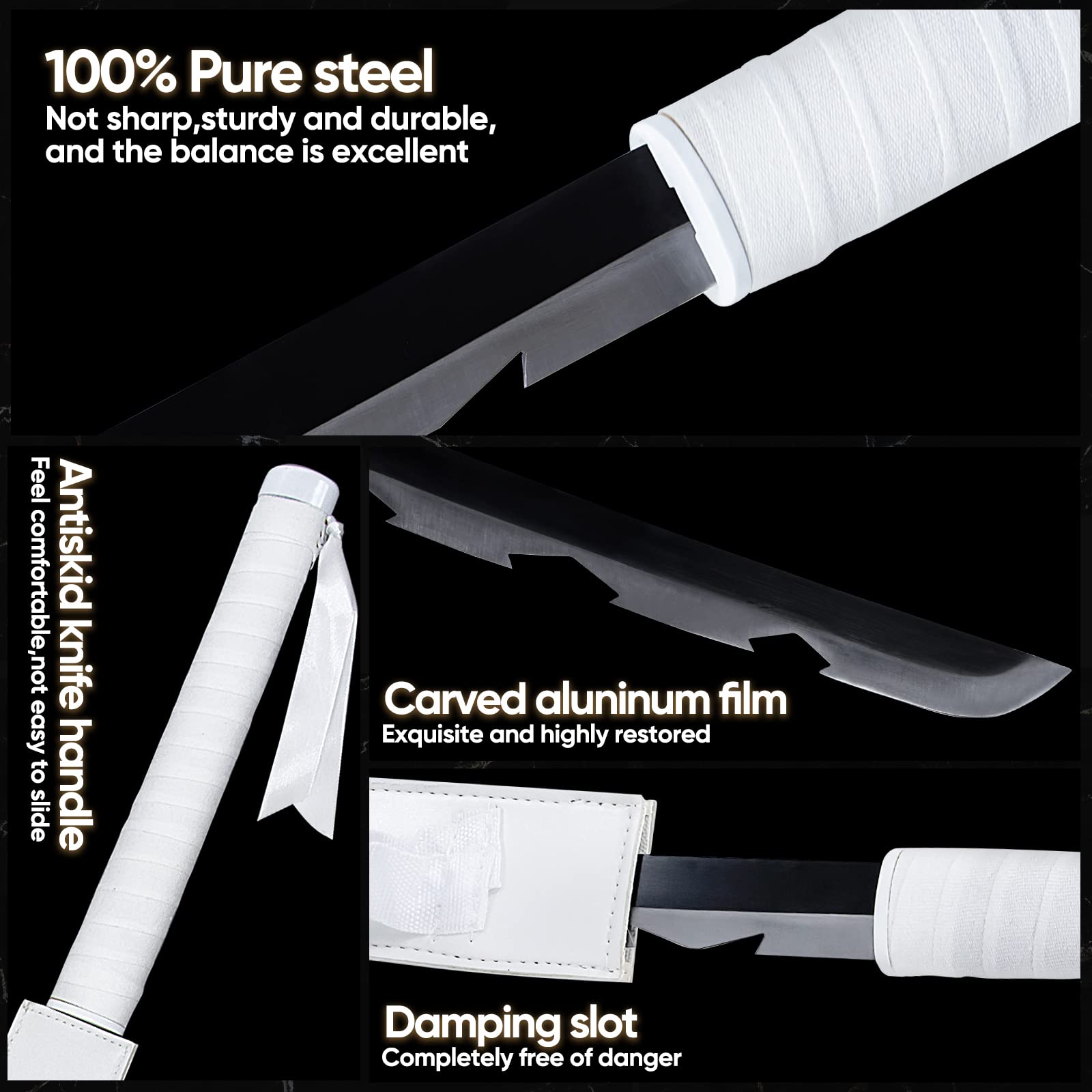 Buy CosgodRoll Handmade Demon Slayer Sword, 41 inches 1045/1060