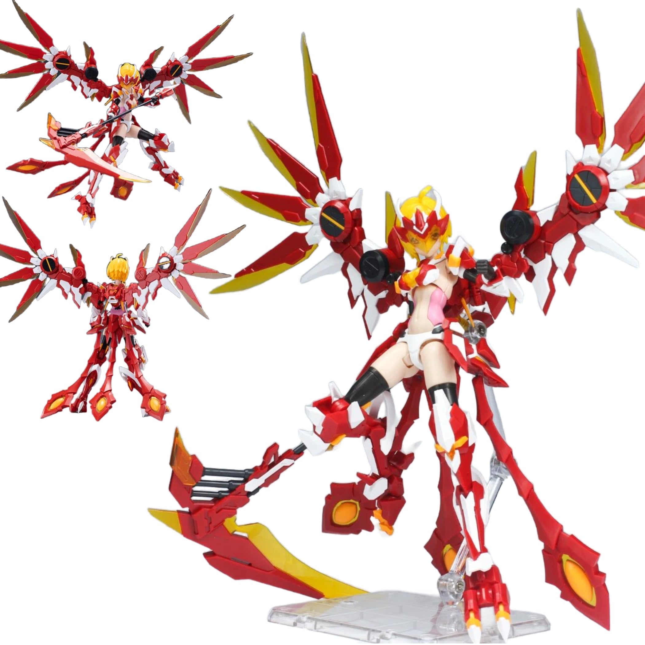 Model Wschodni ATK Girl Zhuque Vermilion Bird 1/12 160 mm plastikowy zestaw modeli, cztery chińskie boskie bestie seria Mecha Girl Action Figure Model montażowy