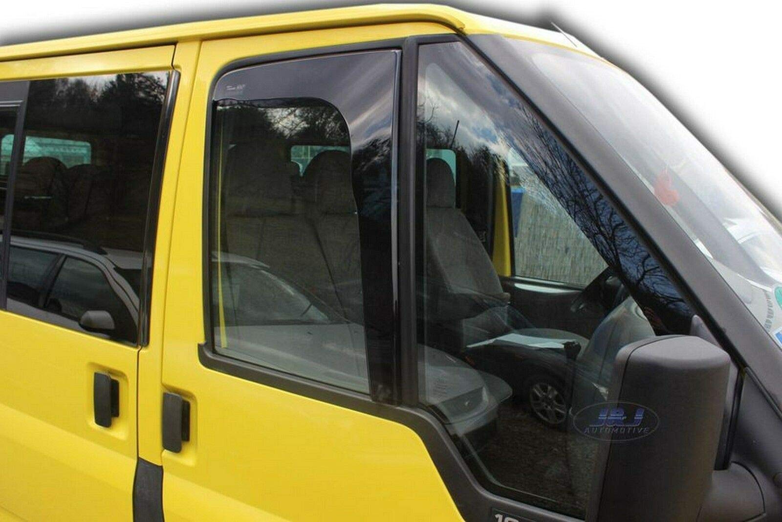 Deflettori Aria L'installazione Esterna Per Mercedes Benz B-class (W246) 2011+ 5 Porte - 4 Pz. Anteriori E Posteriori