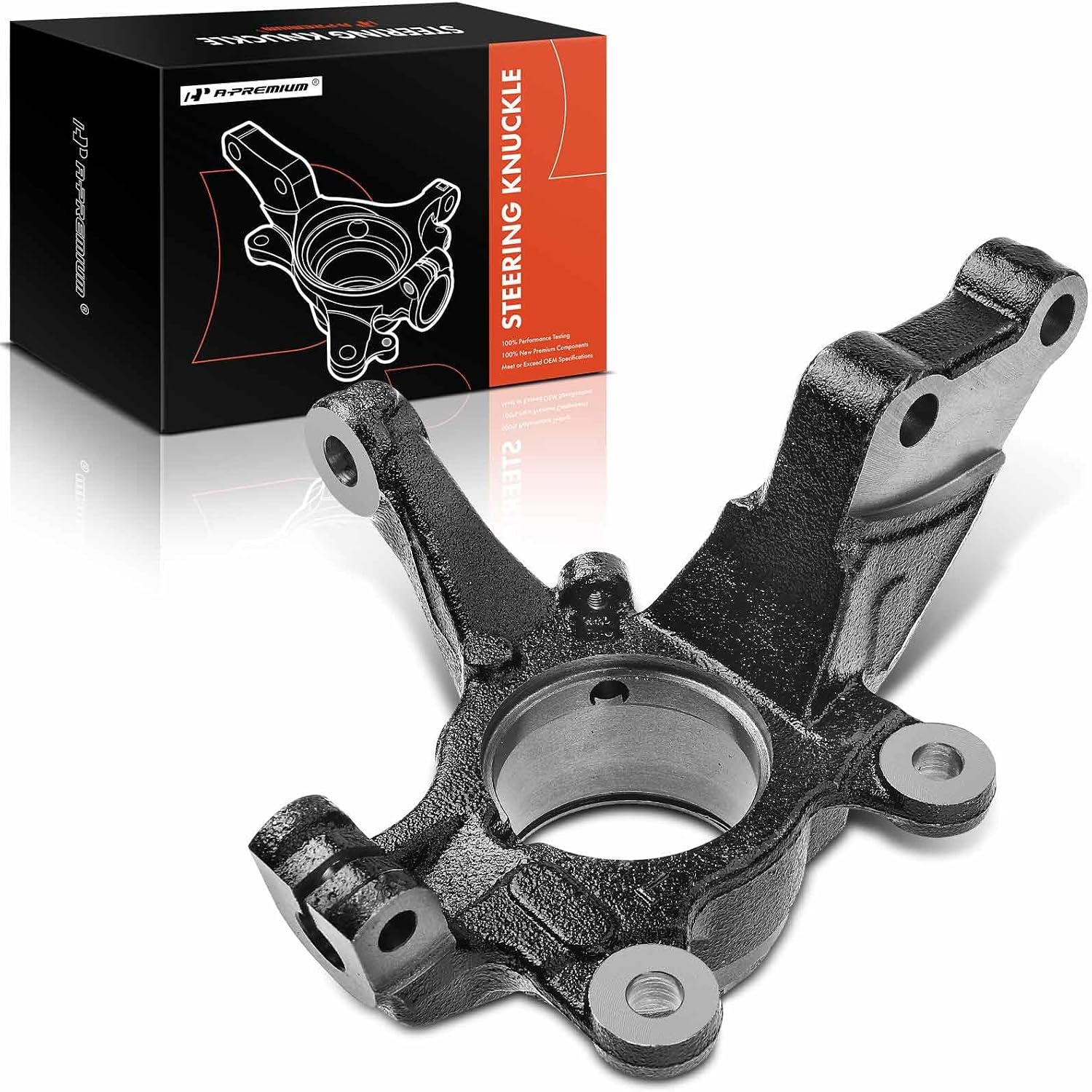 A-Premium Front Left Suspension Steering Knuckle Compatible with Nissan Kicks 2017-2023, Versa 2019-2023, Driver Side