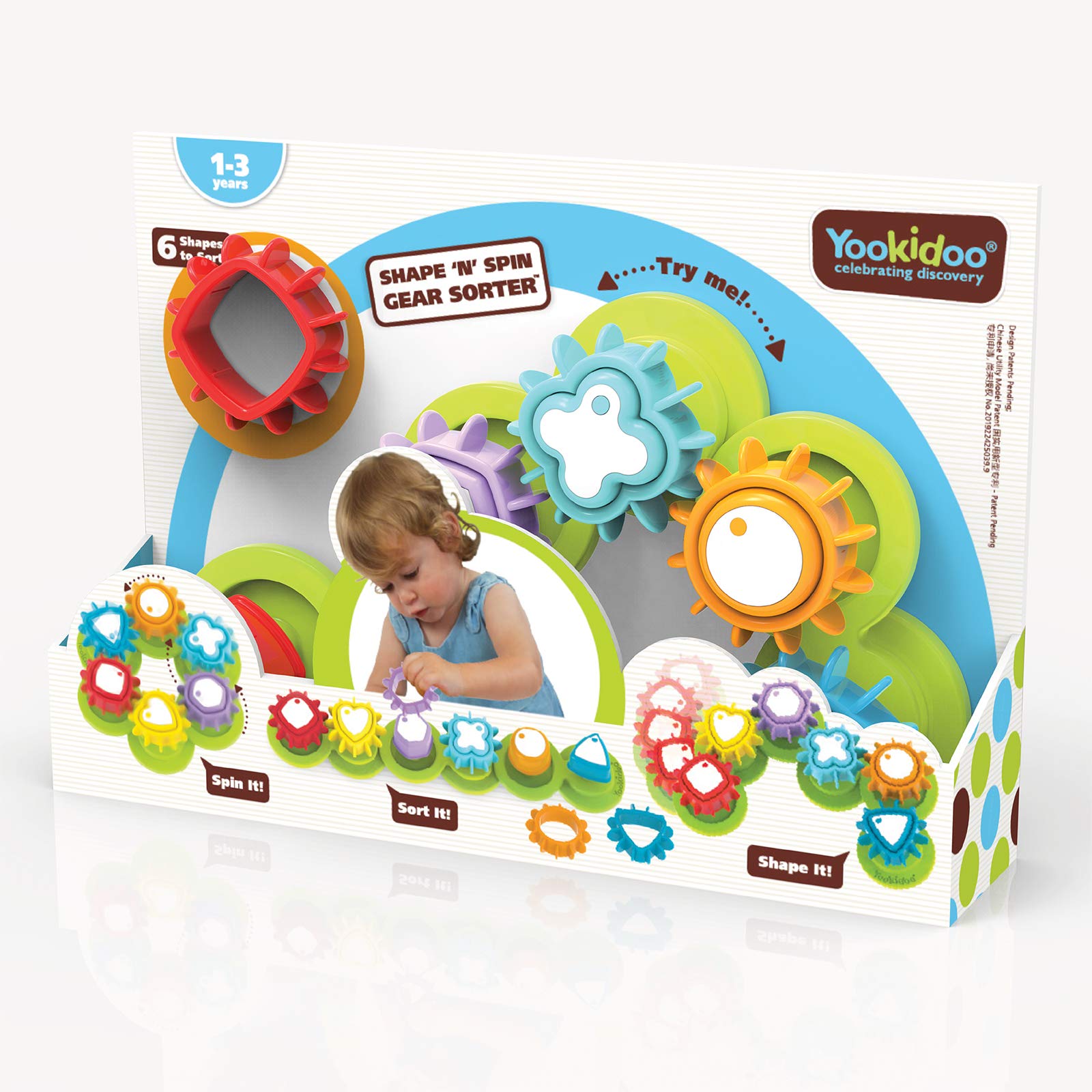 Yookidoo Ruchomy Sorter Edukacyjny