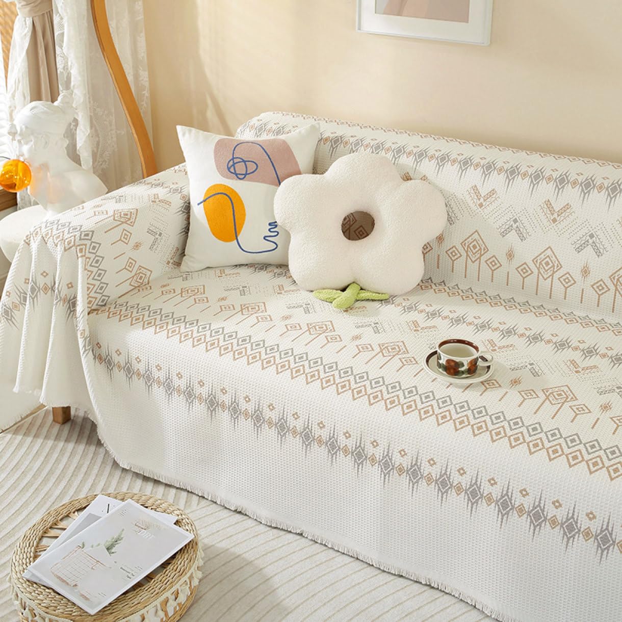 21 ソファーカバー ソファーシーツ 3人掛け