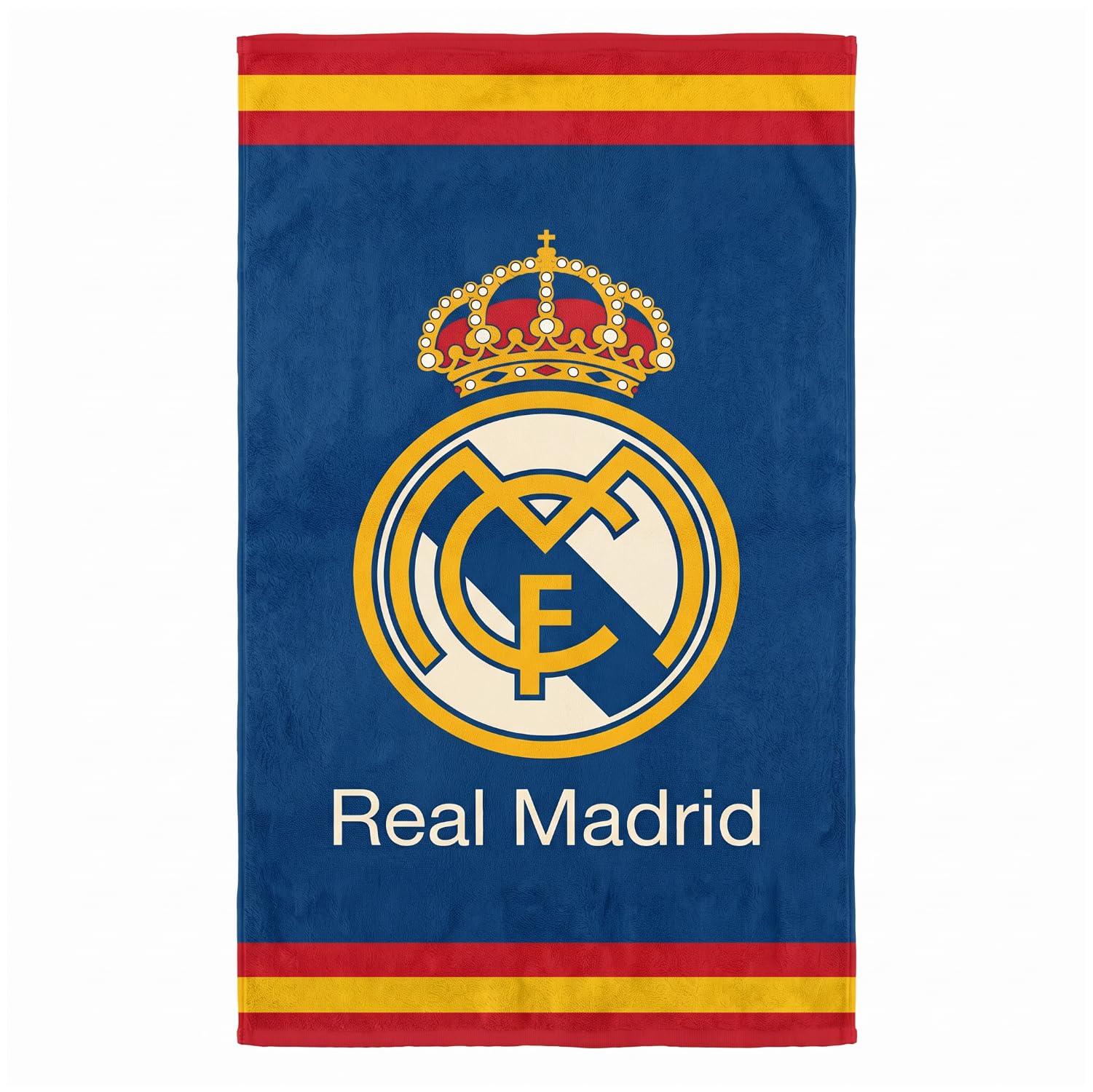 SaoTI Real Madrid Beach Towel | Microfibre Towel Design Pool or Gym