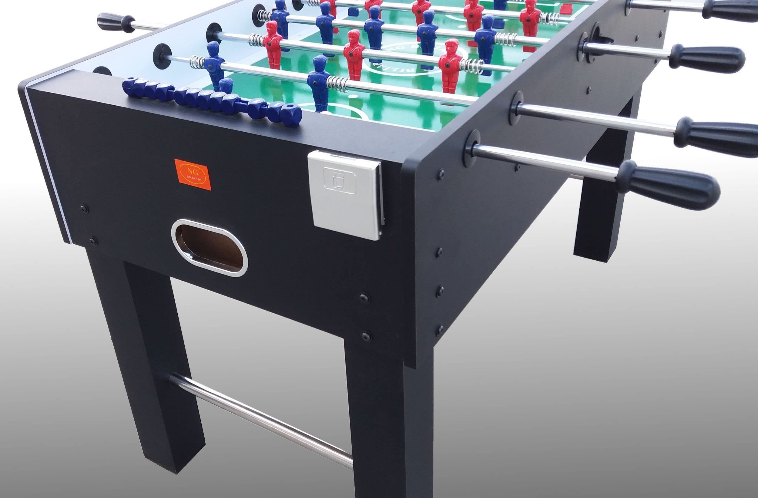 NG Biliardi Calcio Balilla Wembley - aste telescopiche - Dimensioni regolamentari +Palline