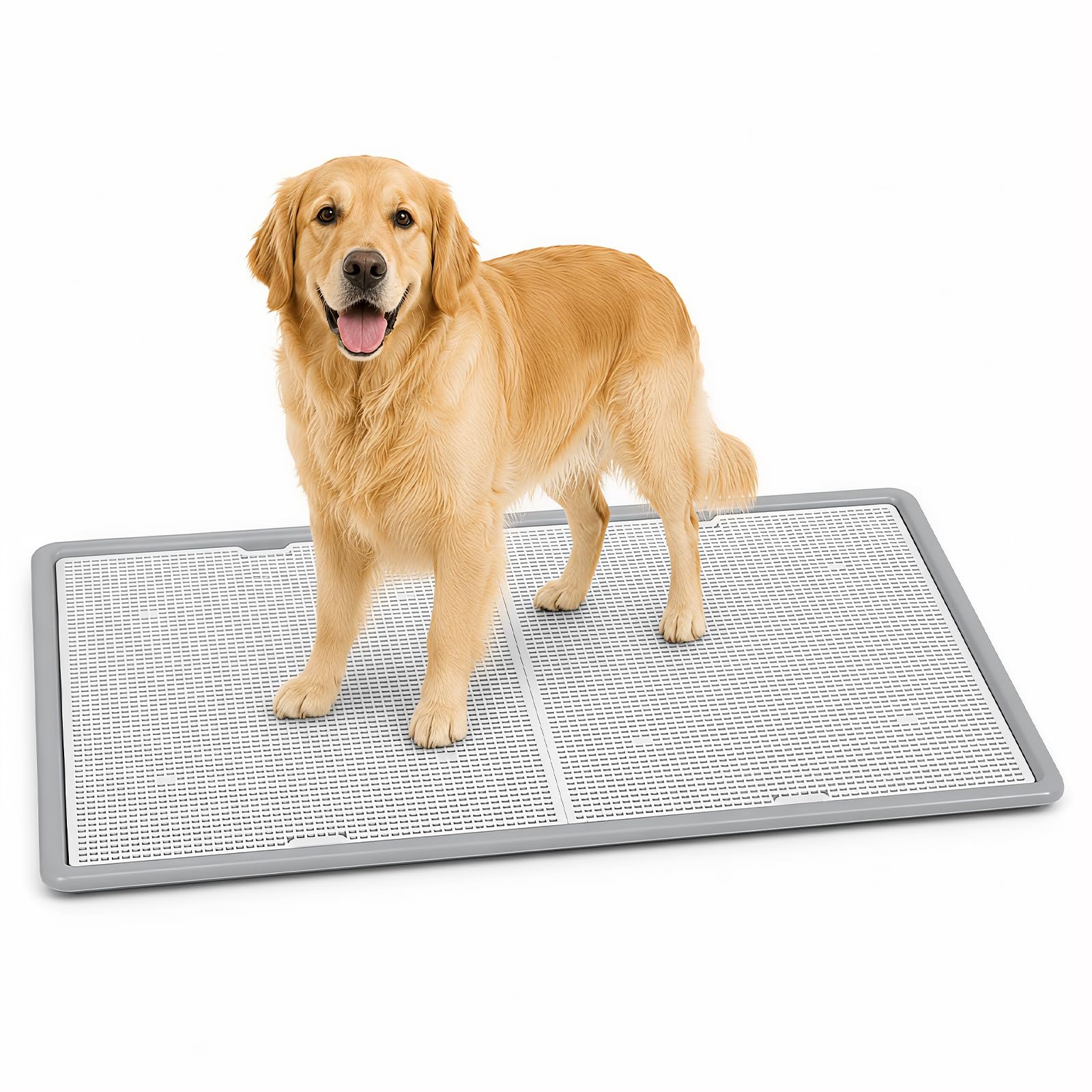 トイレトレー Amazon | 犬 トイレ トレー 102×71×5cm 特大 フラット構造 お掃除簡単