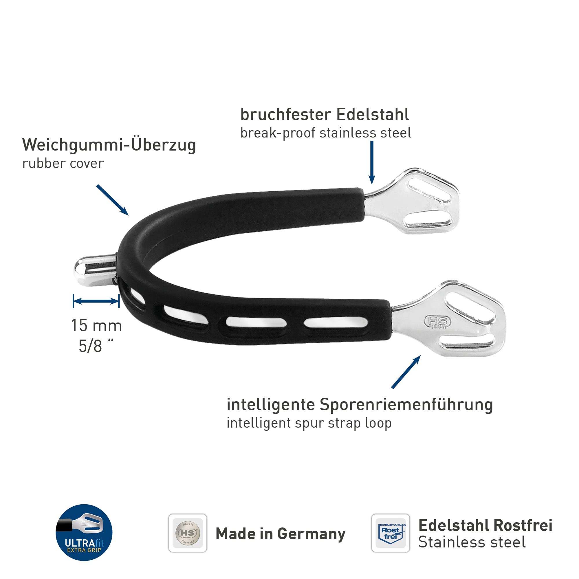 Sprenger - Ultra FIT Extra Grip Spurs