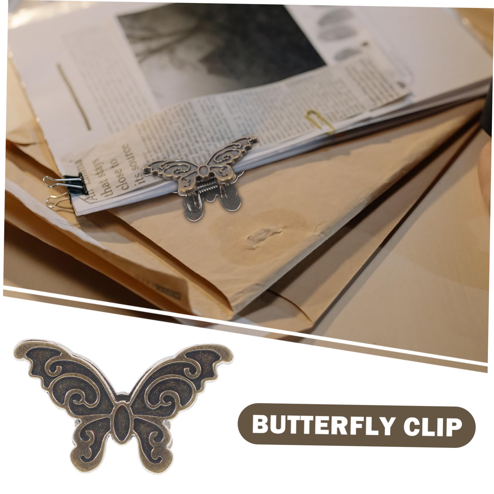 16stücke Kreative Butterfly Clips Multifunktionale Büroklammern Für Dokumente Und Tickets Robust Und Tragbar Für Schule Und Büro