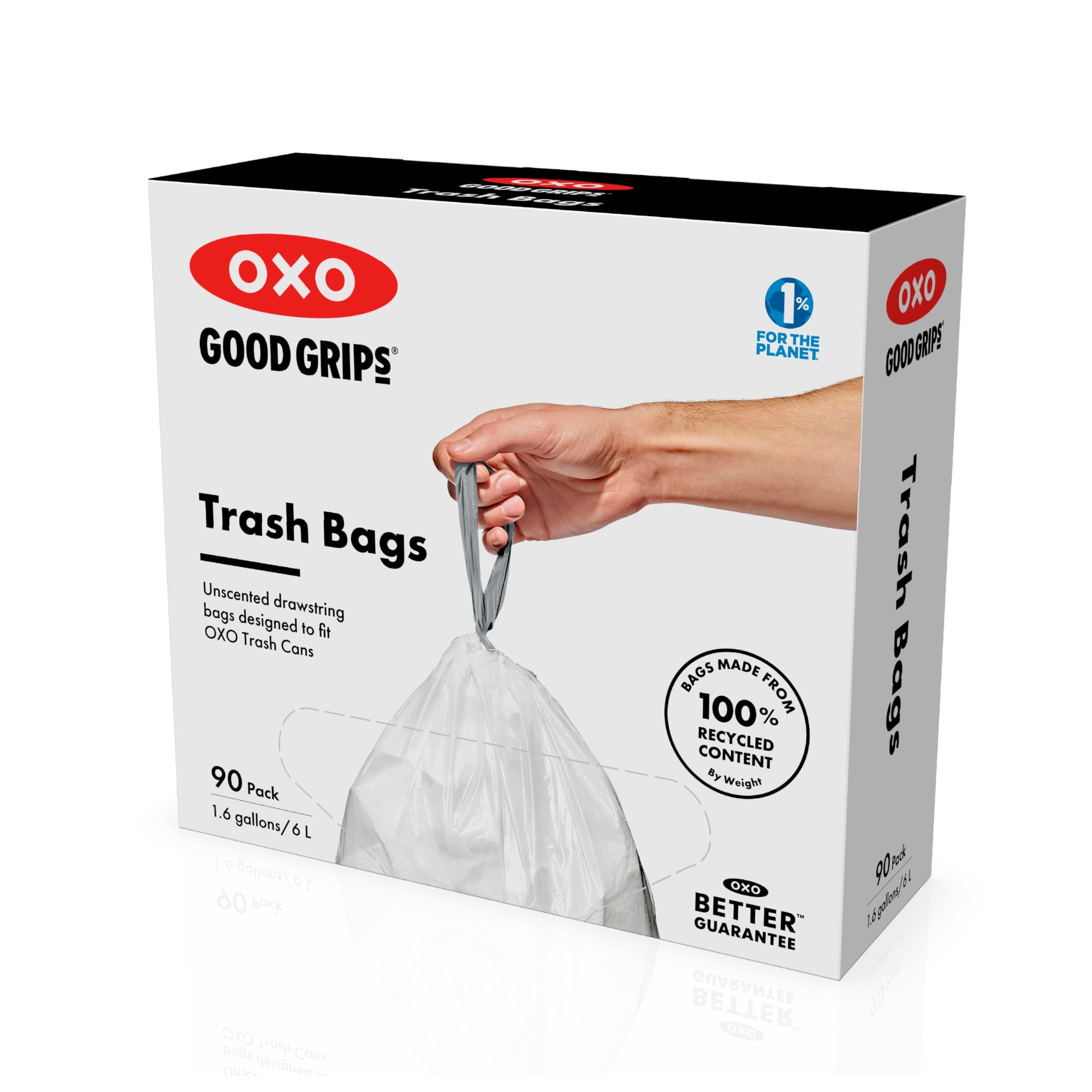 Sacs poubelle 6 l OXO Good Grips ultra résistants pour petite poubelle lot de 90