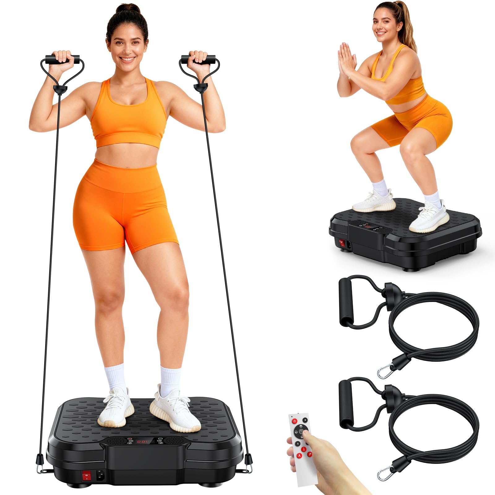 Photo 1 of ** SOLD AS IS, NO REFUND/RETURN** SEE COMMENTS!
Trekora Vibration Plate Exercise Machine for Lymphatic Drainage, Vibration Platform for Weight Loss, 400 Lbs Capacity Shake Plate Full Body Workout Vibrate Fitness Platform for Home Women Men