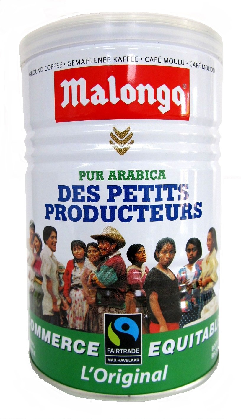 Malongo café Pur Arabica de los pequeños productores 250 g – Juego de 4