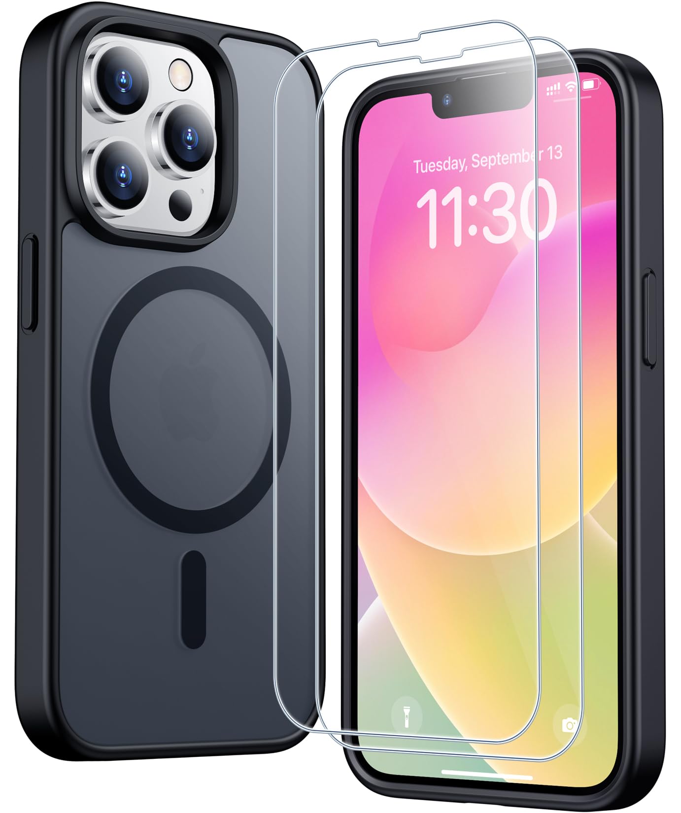 Coque iPhone 14 Pro anti-rayures et antichoc à induction - 8