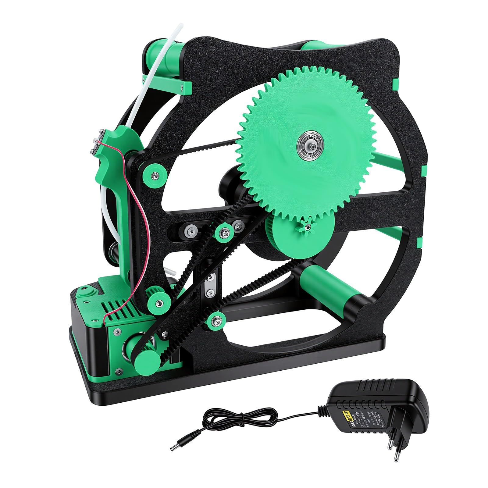Annadue Avvolgitore per Filamenti 3D con Arresto Automatico, Riavvolgitore Elettrico per Bobine da 1 Kg, Azionamento con Motore Passo-passo, Compatibile con Nylon TPU PLA, Larghezza 1,75-4 Mm, Spina
